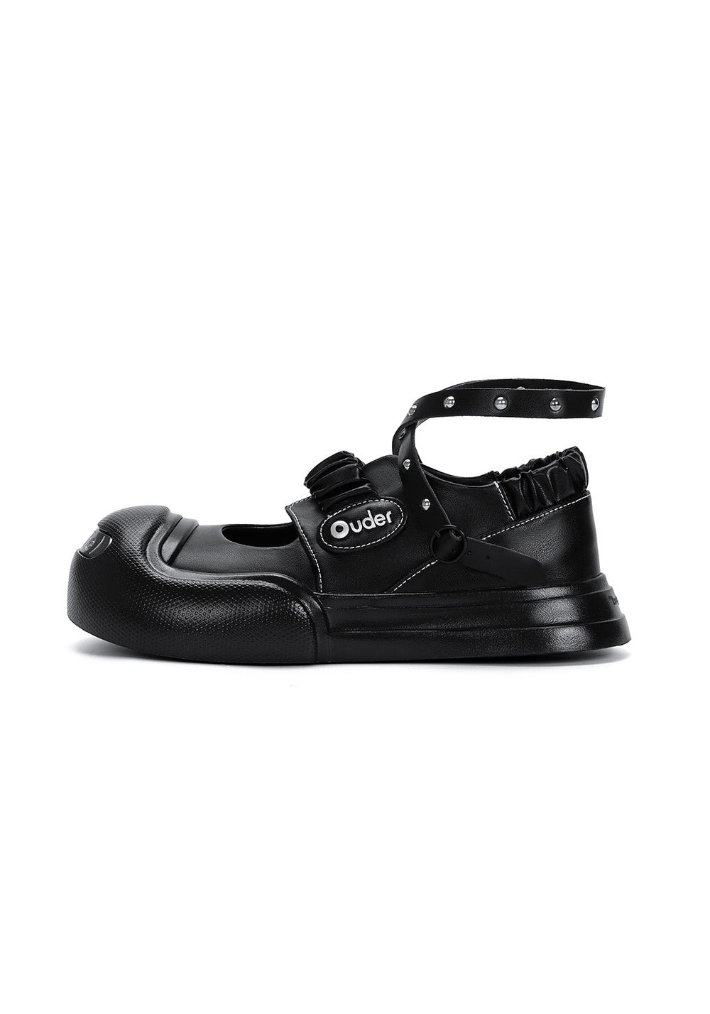 OUDER丨Smile Vampire Leather Mary Jane Shoes-Black - PSYLOS 1, OUDER丨Smile Vampire Leather Mary Jane Shoes-Black, Sandals, OUDER, PSYLOS 1